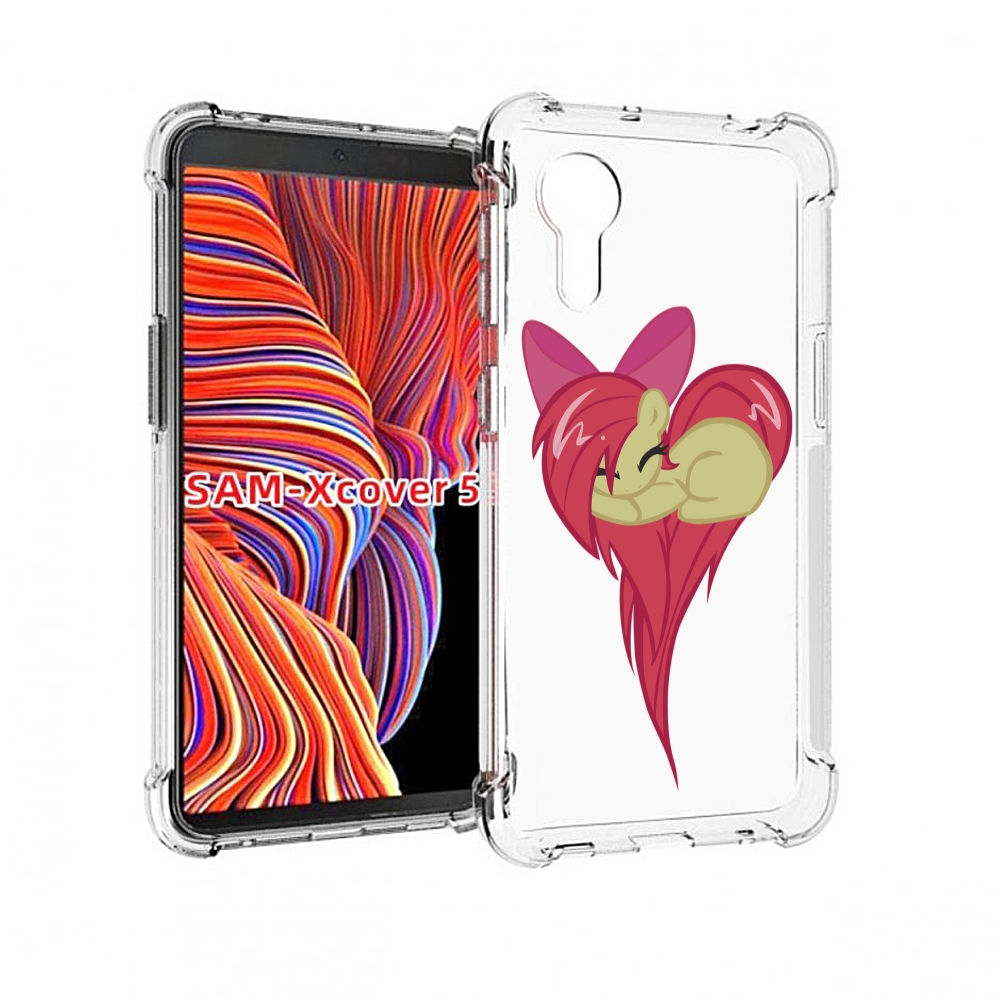 

Чехол MyPads сердце-из-пони для Samsung Galaxy Xcover 5, Прозрачный, Tocco