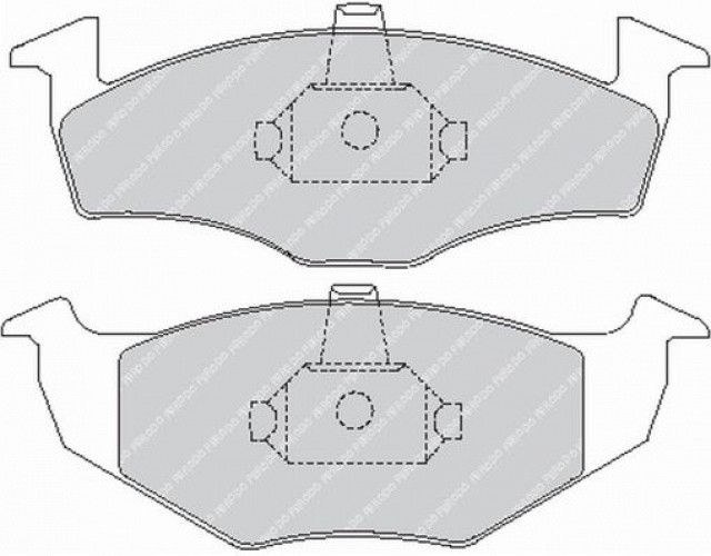 

Комплект тормозных колодок Ferodo Racing FCP1101H