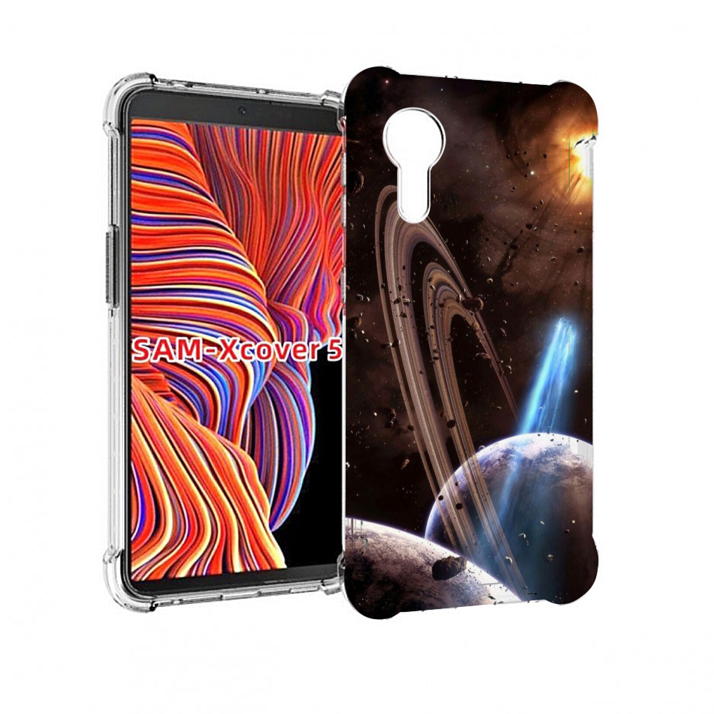 

Чехол MyPads сатурн в космосе для Samsung Galaxy Xcover 5, Прозрачный, Tocco