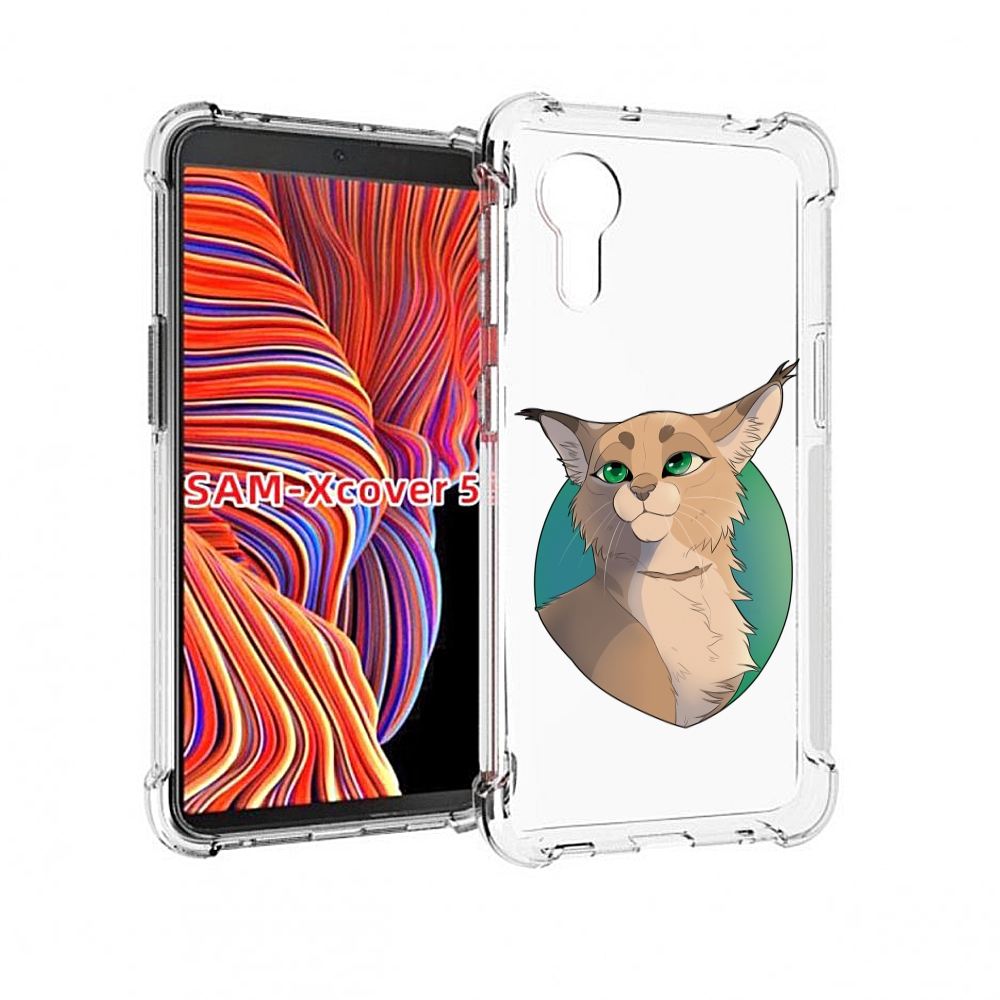 

Чехол MyPads рысь-нарисованная для Samsung Galaxy Xcover 5, Прозрачный, Tocco