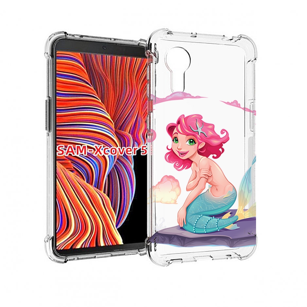 

Чехол MyPads русалочка для Samsung Galaxy Xcover 5, Прозрачный, Tocco