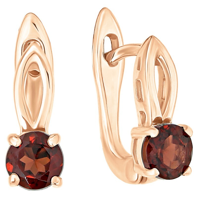 

Серьги из серебра с гранатом LAZURIT-ONLINE 7716RG, 7716RG