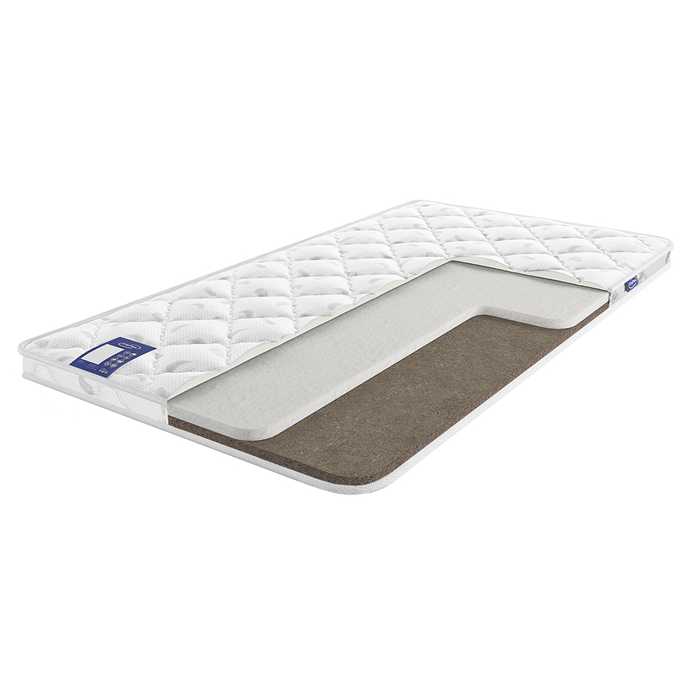 

Матрас-топпер CityFlex Twist lite S3K3, Беспружинный, 80x160 см, Белый, Twist lite S3K3