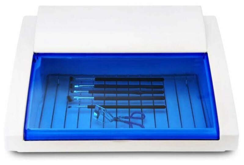 Ультрафиолетовый стерилизатор для инструментов, ASI accessories ym-900A, белый, голубой стерилизатор ультрафиолетовый однокамерный sm 504