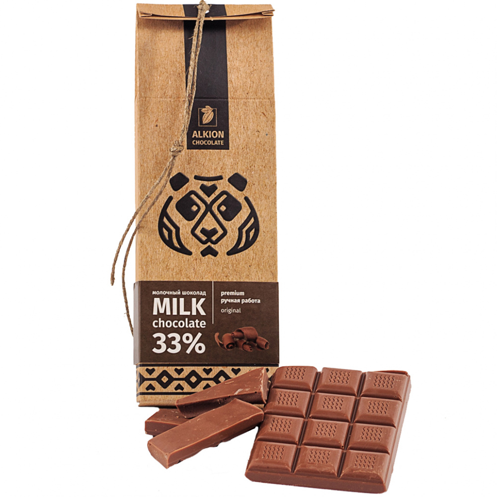 

Шоколад молочный Alkion "Original", 33% какао, 100 г