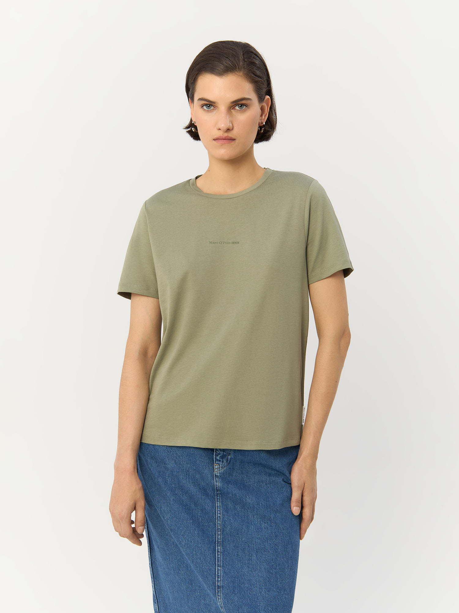 

Футболка женская Marc O’Polo Denim 5000005182 хаки L, 5000005182