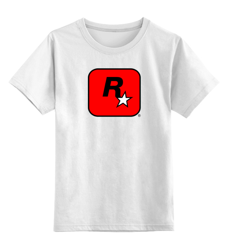 

Детская футболка классическая унисекс Printio Rockstar games, Разноцветный, 0000000784453