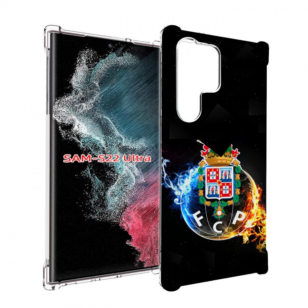 

Чехол MyPads фк порту для Samsung Galaxy S23 Ultra, Прозрачный, Tocco