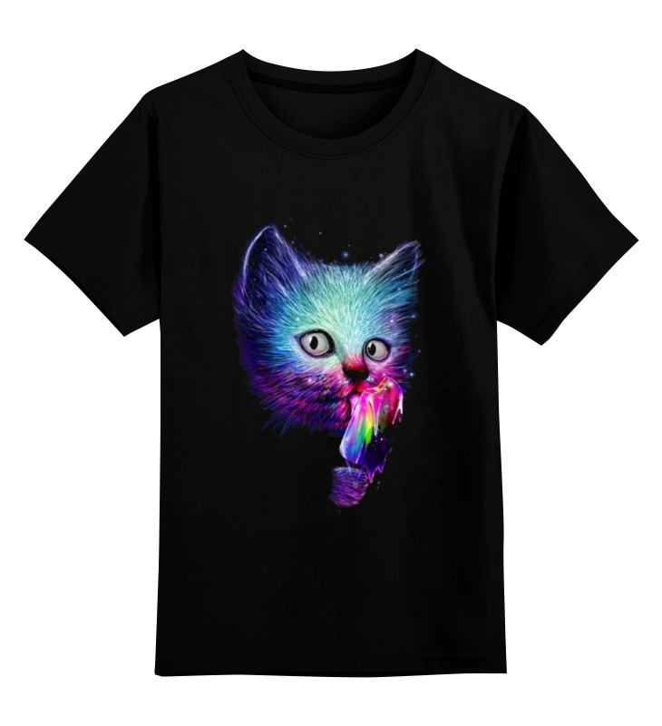 

Детская футболка классическая унисекс Printio Swag cat, 0000000784304