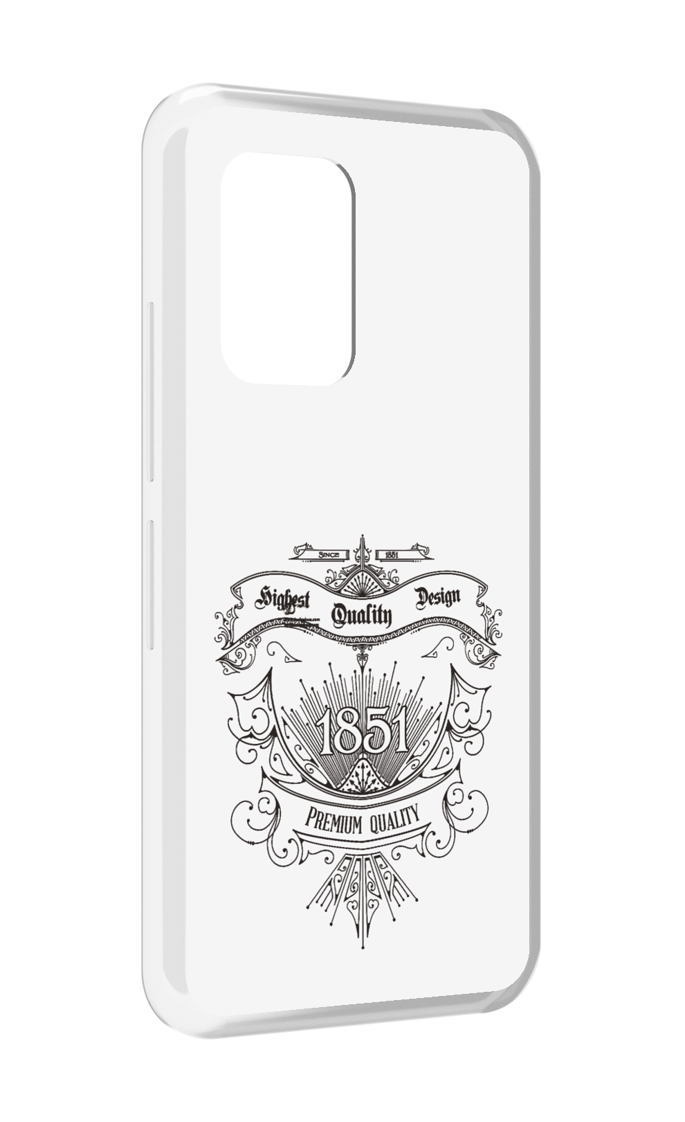 

Чехол MyPads логотип 1851 год для UMIDIGI Bison GT, Прозрачный, Tocco