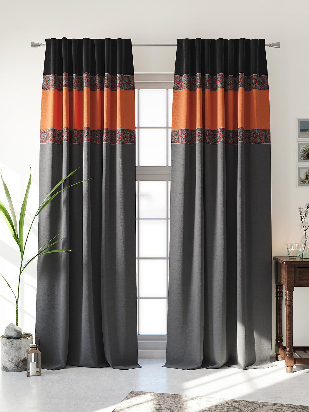 

Комплекты штор AT HOME Мирсенкис высота 250 см, ширина 150 см, Оранжевый, 544157