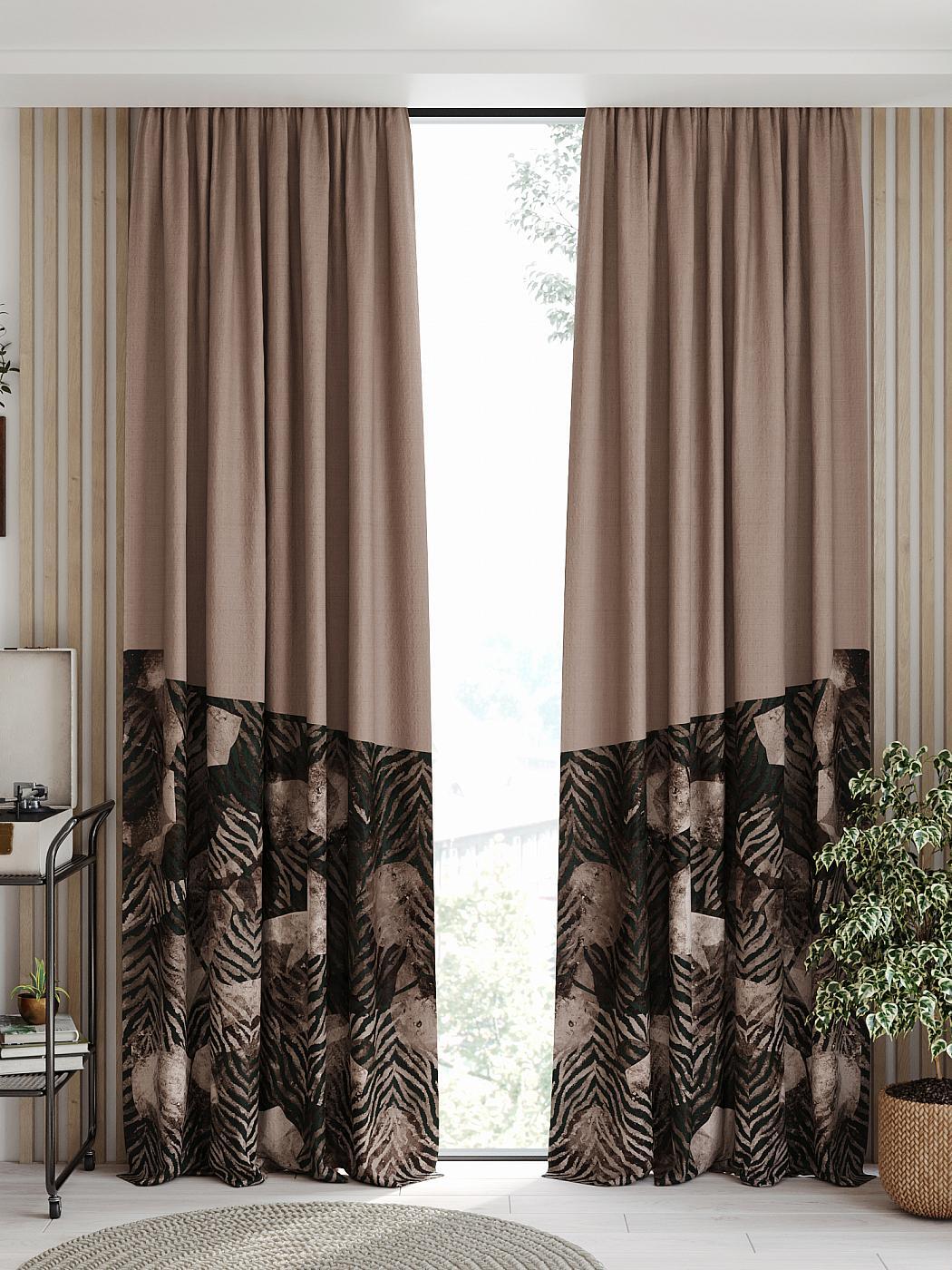 

Комплекты штор AT HOME Ненсвирс высота 250 см, ширина 150 см, Коричневый, 544135