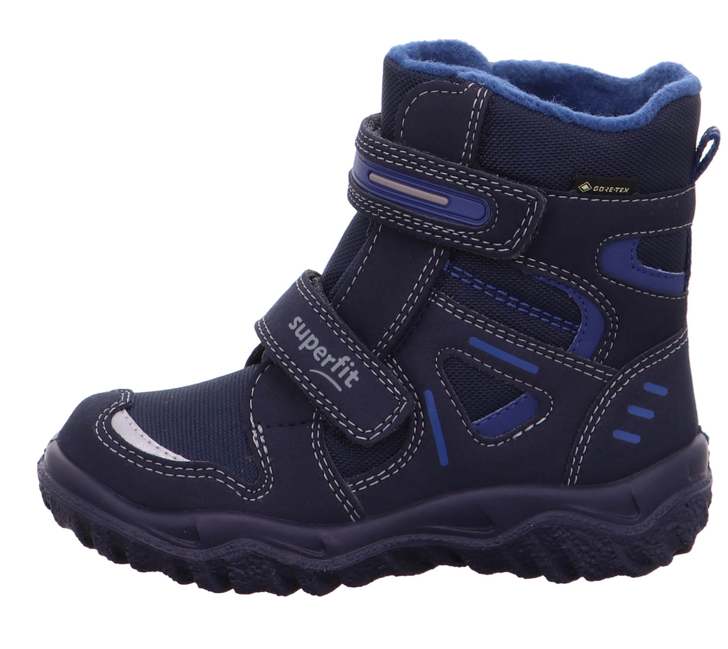 Ботинки Superfit для мальчиков, 0-809080-8300, размер 39, синие, 1 пара