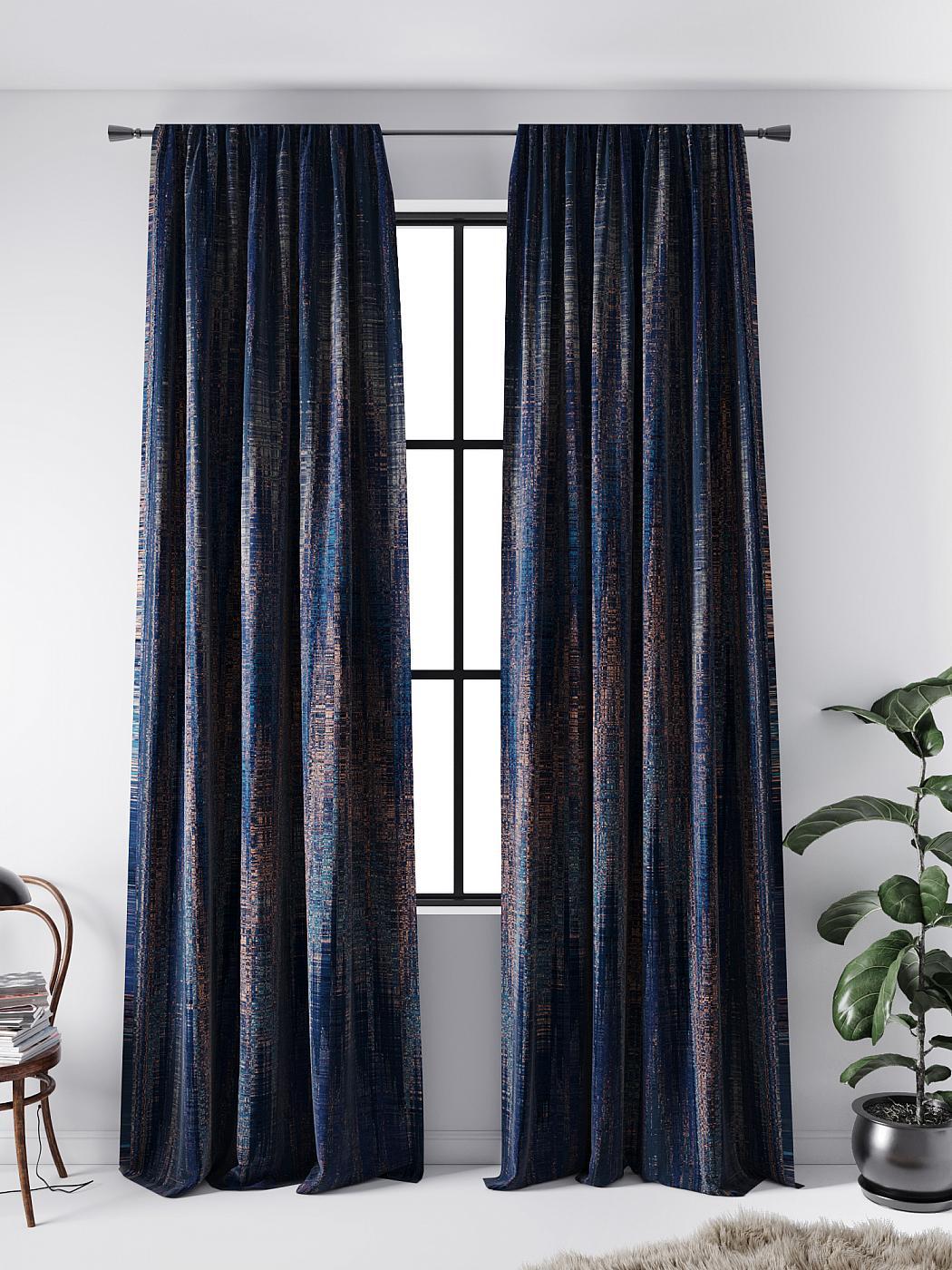 

Комплекты штор AT HOME Фанкерис высота 280 см, ширина 150 см, Персиковый, 543007