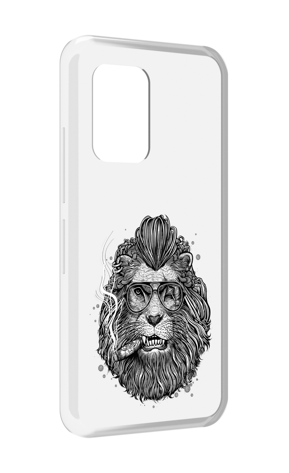 

Чехол MyPads курящий лев для UMIDIGI Bison GT, Прозрачный, Tocco