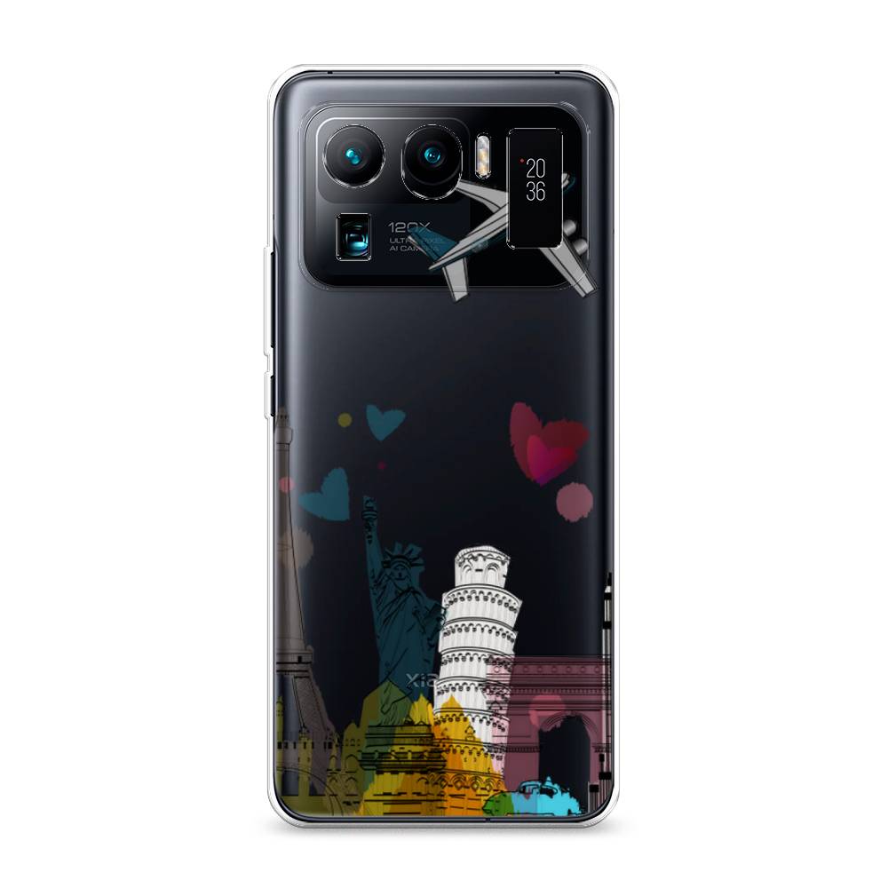 

Чехол Awog на Xiaomi Mi 11 Ultra "Самолет путешествий", Разноцветный, 310450-10