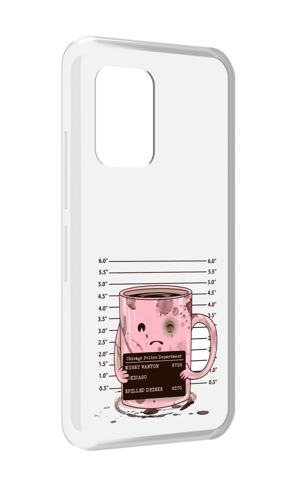 

Чехол MyPads кружка для UMIDIGI Bison GT, Прозрачный, Tocco