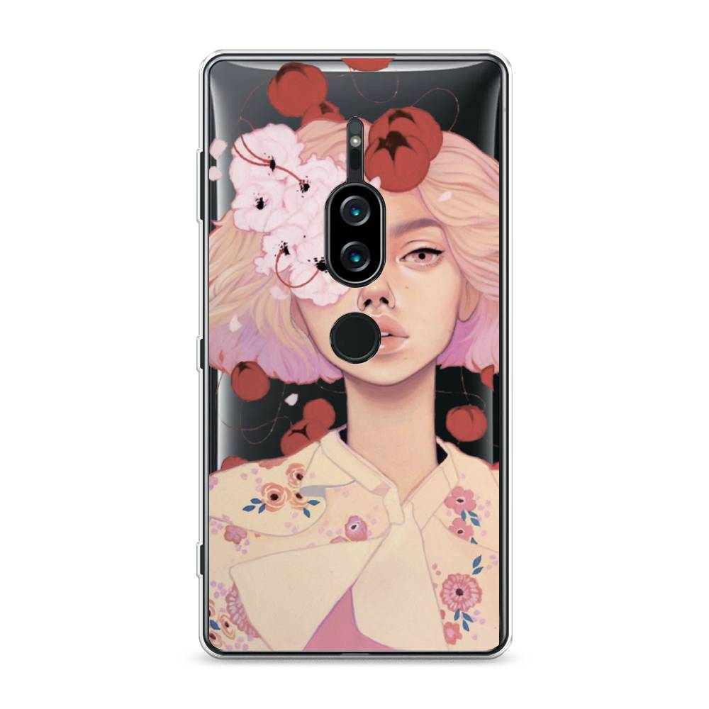 

Силиконовый чехол "Цветочная анархия" на Sony Xperia XZ2 Premium, 53350-7