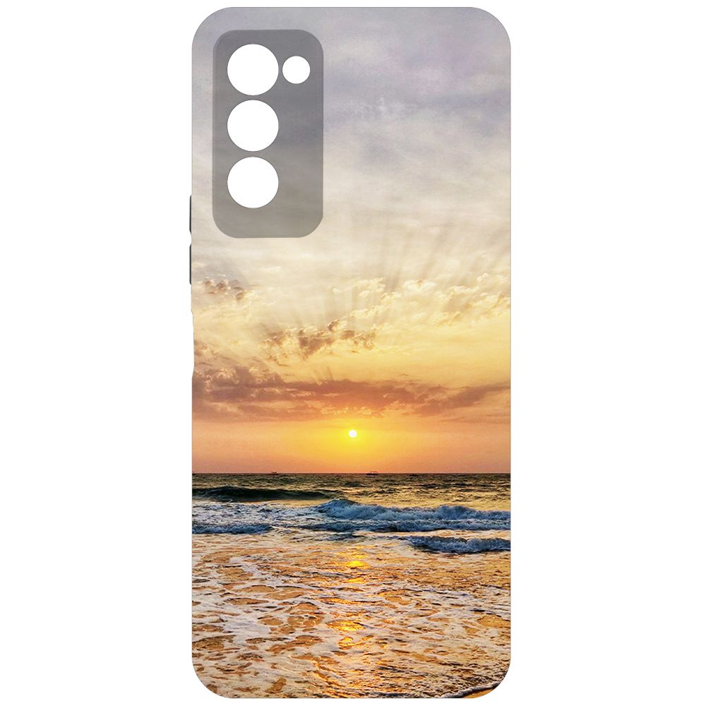 

Чехол-накладка Krutoff Soft Case Индия, Пляжи Гоа для TECNO Camon 18 черный
