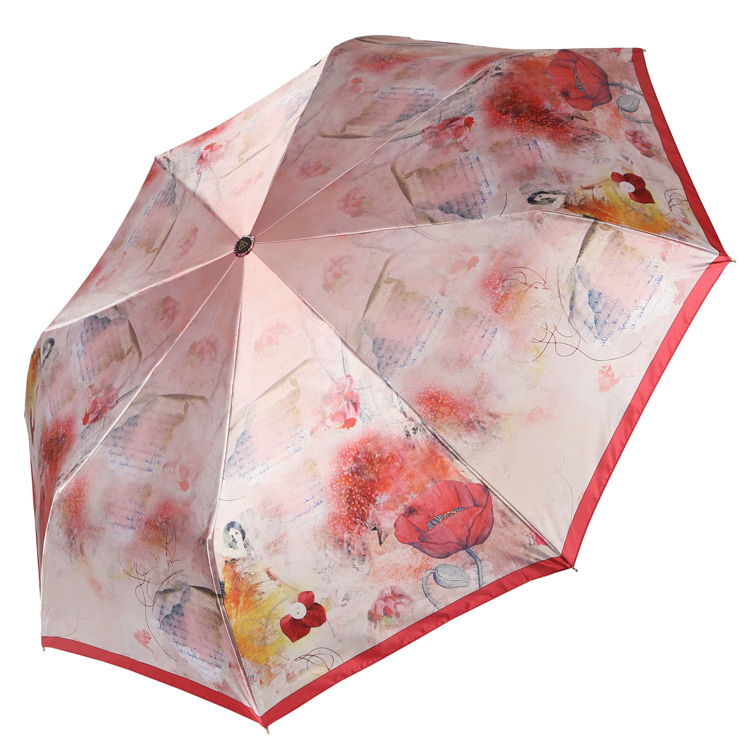 

Зонт женский FABRETTI UFS0048 красный, UFS0048