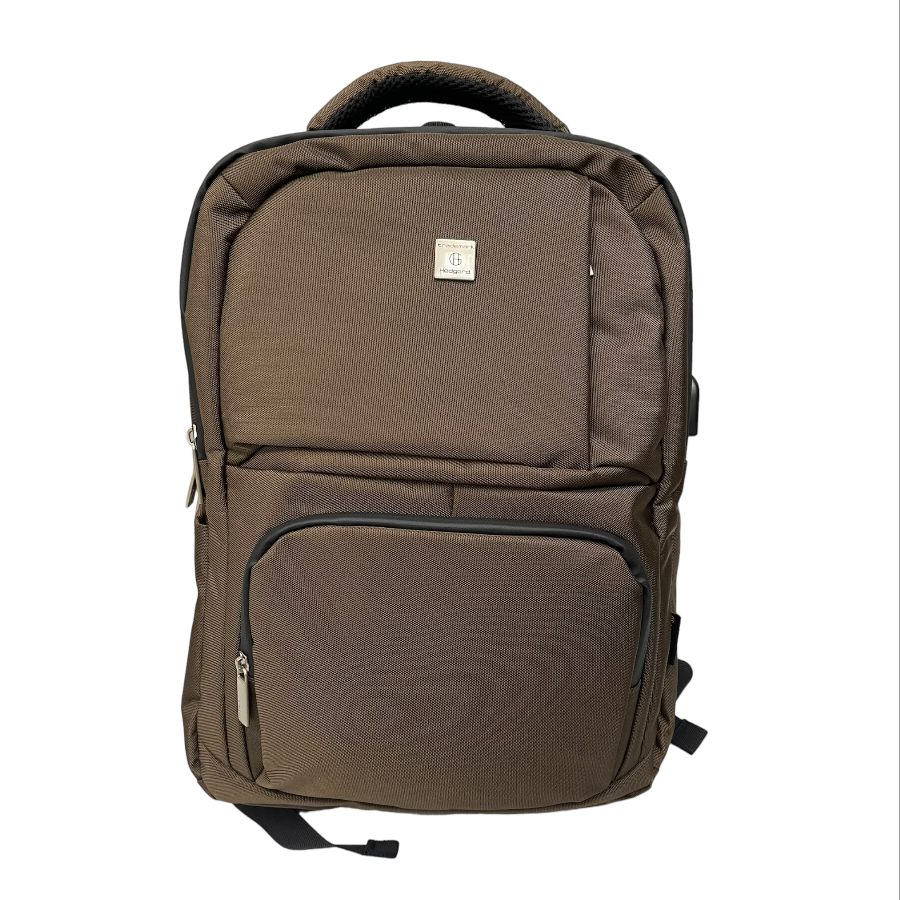 Рюкзак мужской Hedgard 0111 коричневый, 40х30х10 см