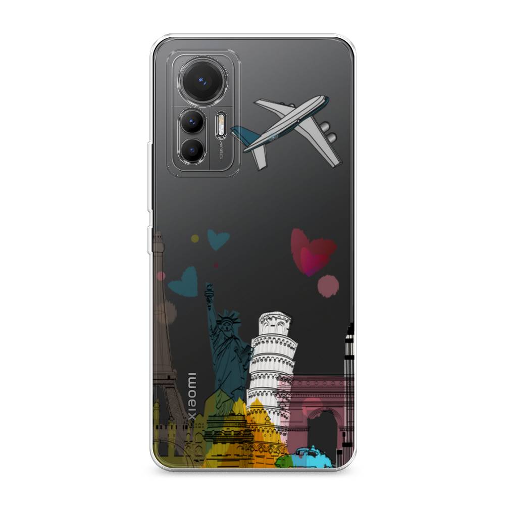 

Чехол Awog на Xiaomi 12 Lite "Самолет путешествий", Разноцветный, 315050-10