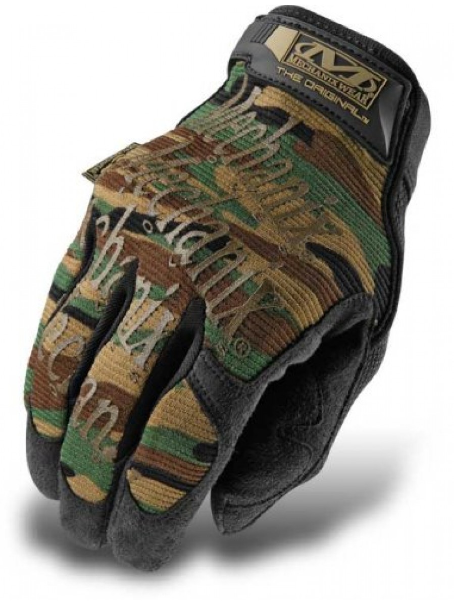 Тактические Перчатки Mechanix M-Pact цвет Вудланд (Woodland) XL