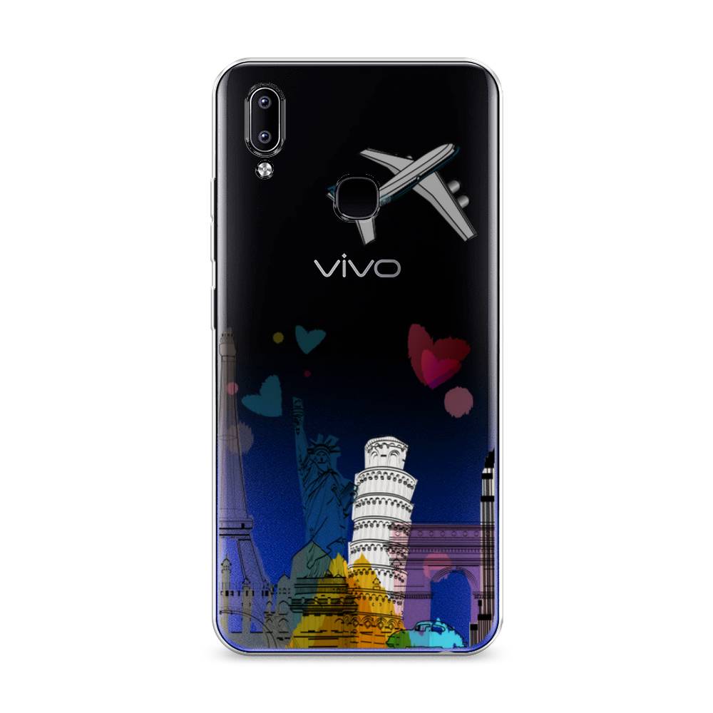 

Чехол Awog на Vivo Y93/Y93 lite "Самолет путешествий", Разноцветный, 263950-10