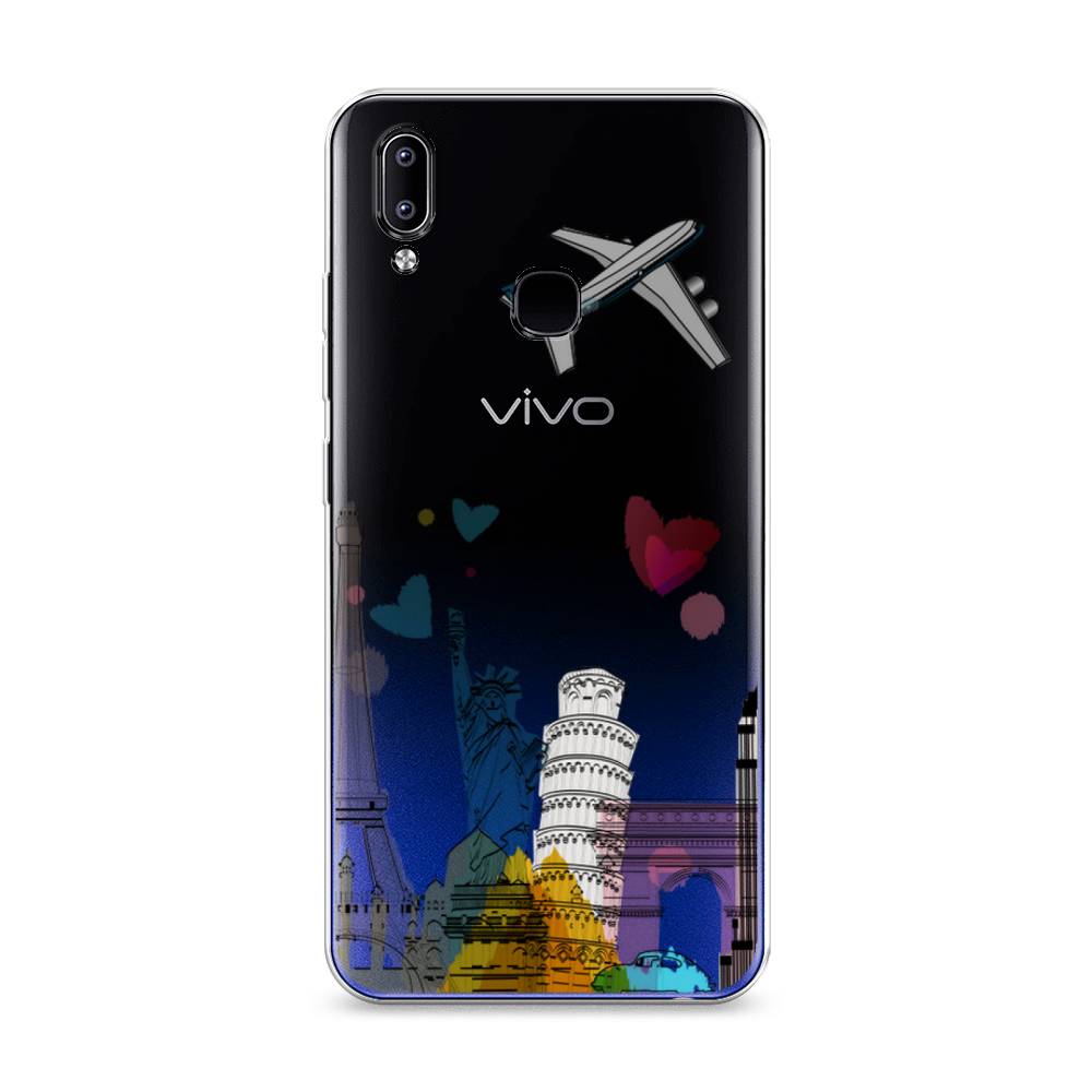 

Чехол Awog на Vivo Y93/Y93 lite "Самолет путешествий", Разноцветный, 262950-10