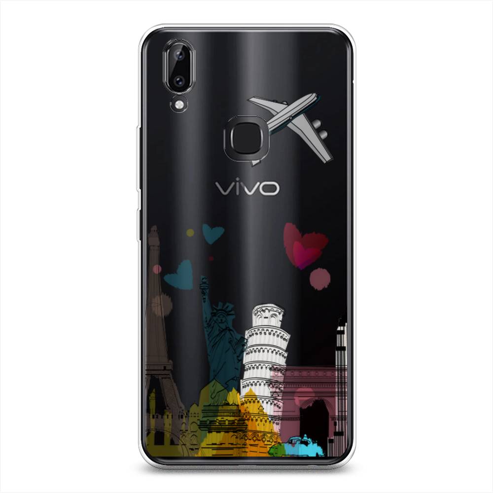 

Чехол Awog на Vivo Y85/V9 "Самолет путешествий", Разноцветный, 260350-10