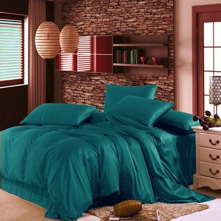 

Простыня Maktex из сатина на резинке 120x200x30 Бирюза глянцевая, Простыни из сатина на резинке глянцевая