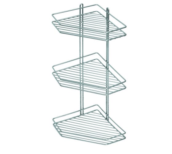 

Полка хром 3 уровня угловая Аквалиния АЕ-672