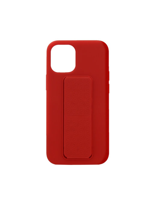 

Чехол QVATRA с магнитом и подставкой для iPhone 12/12 PRO Red, case_silicone_holder10