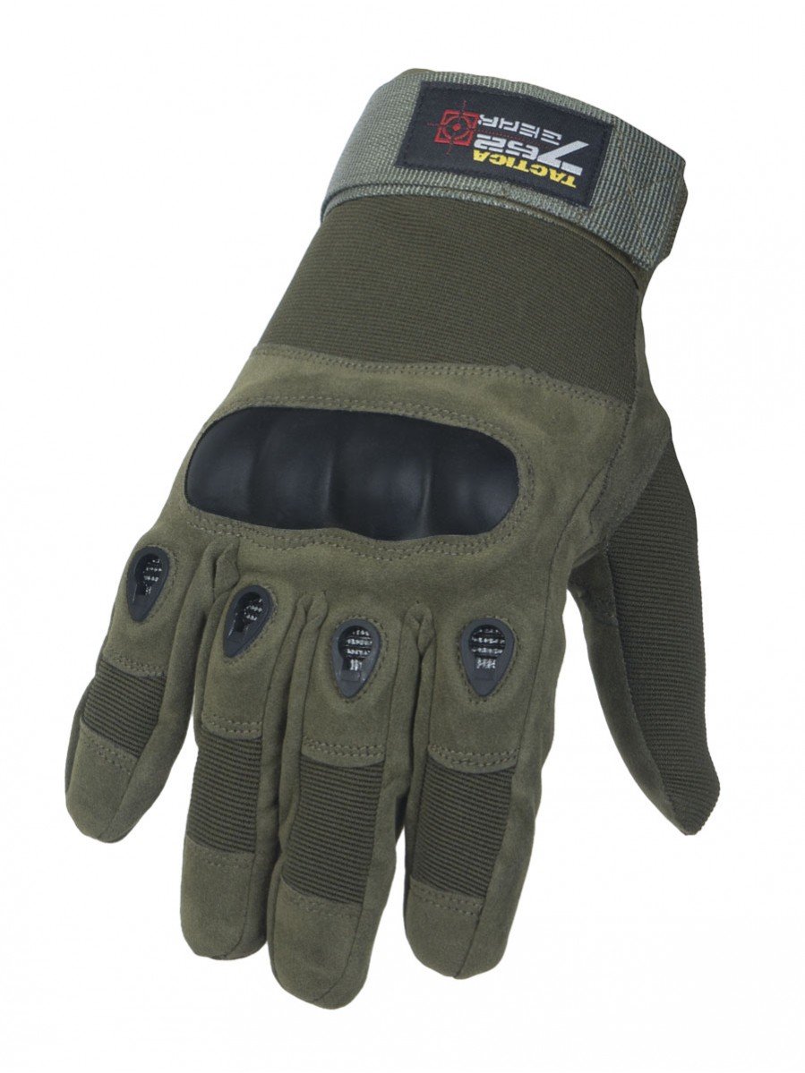 фото Тактические перчатки полнопалые army tactical gloves, 762 gear, цвет олива (olive) m 7.62 tactical design