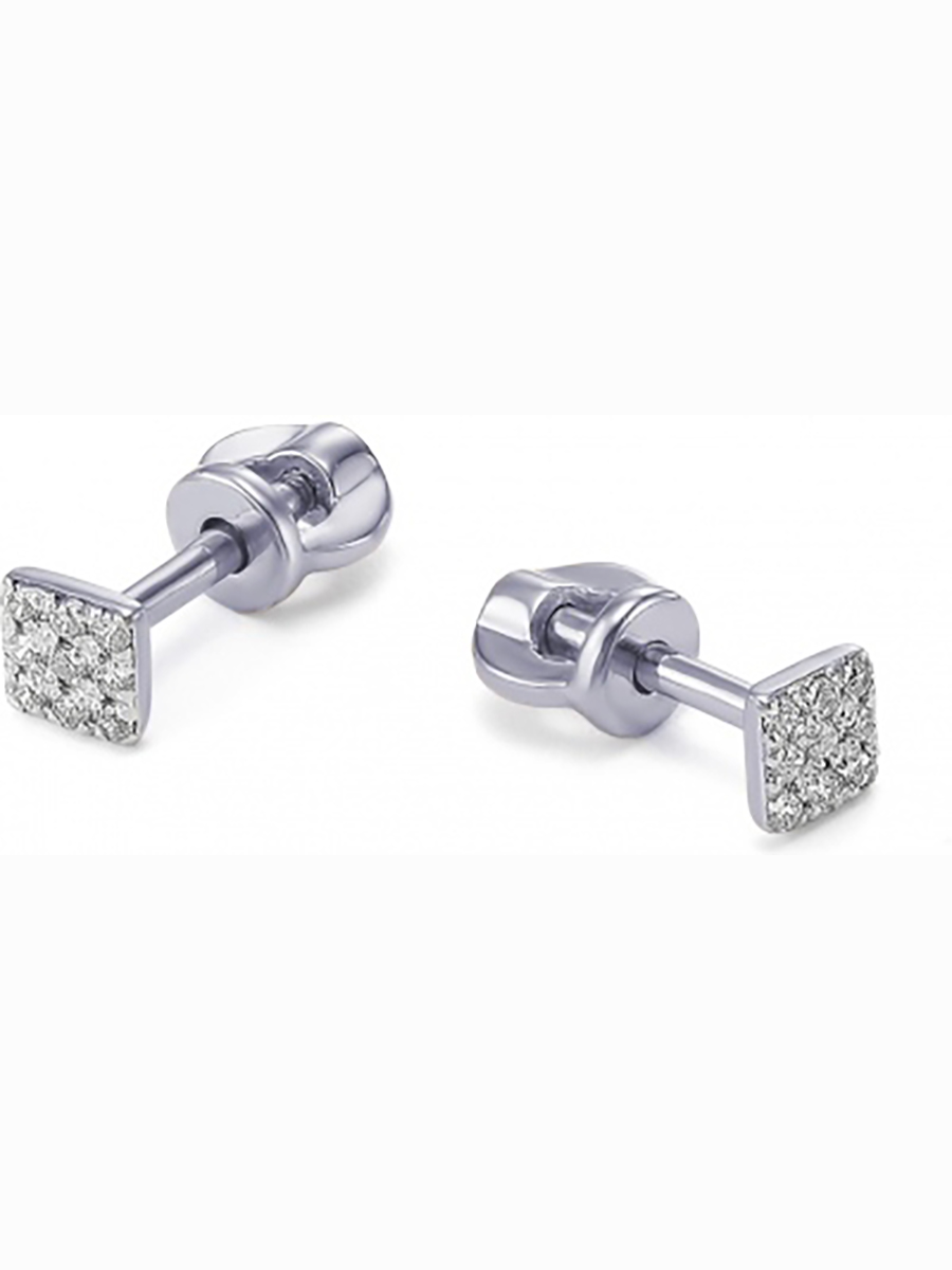 

Серьги с 18 фианитами из серебра Вероника С630-567, С630-567