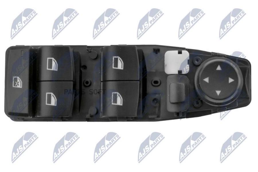 NTY EWSBM088 EWSBM088_Переключатель стеклоподъемника: BMW 1 F20 2011-,3 F30/F31 2011-,5 F1