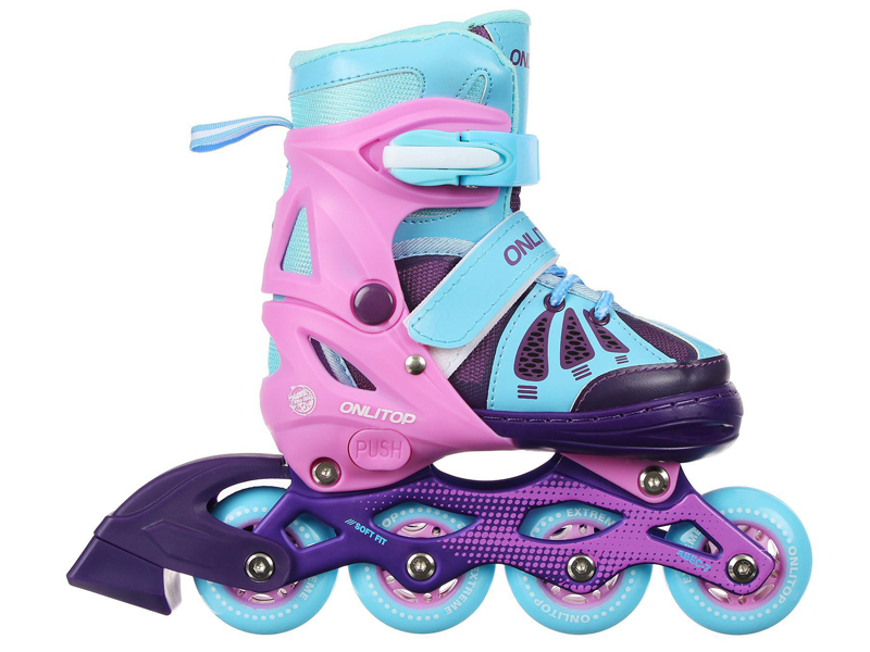 

Коньки Onlitop Abec 7 р.S 30-33 Pink-Blue 5255978