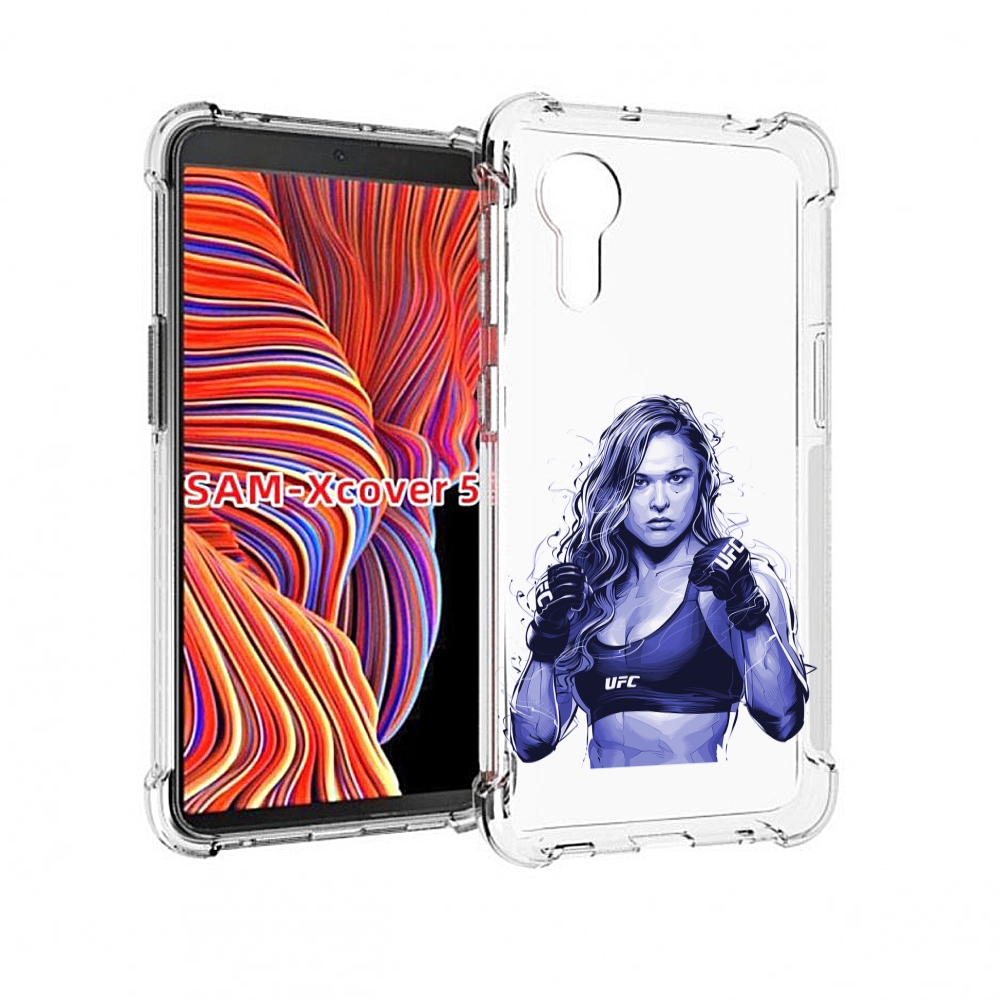 

Чехол MyPads ронда-роузи-юфс для Samsung Galaxy Xcover 5, Прозрачный, Tocco