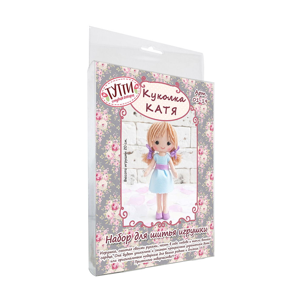 Набор для шитья ТУТТИ Куколка Катя