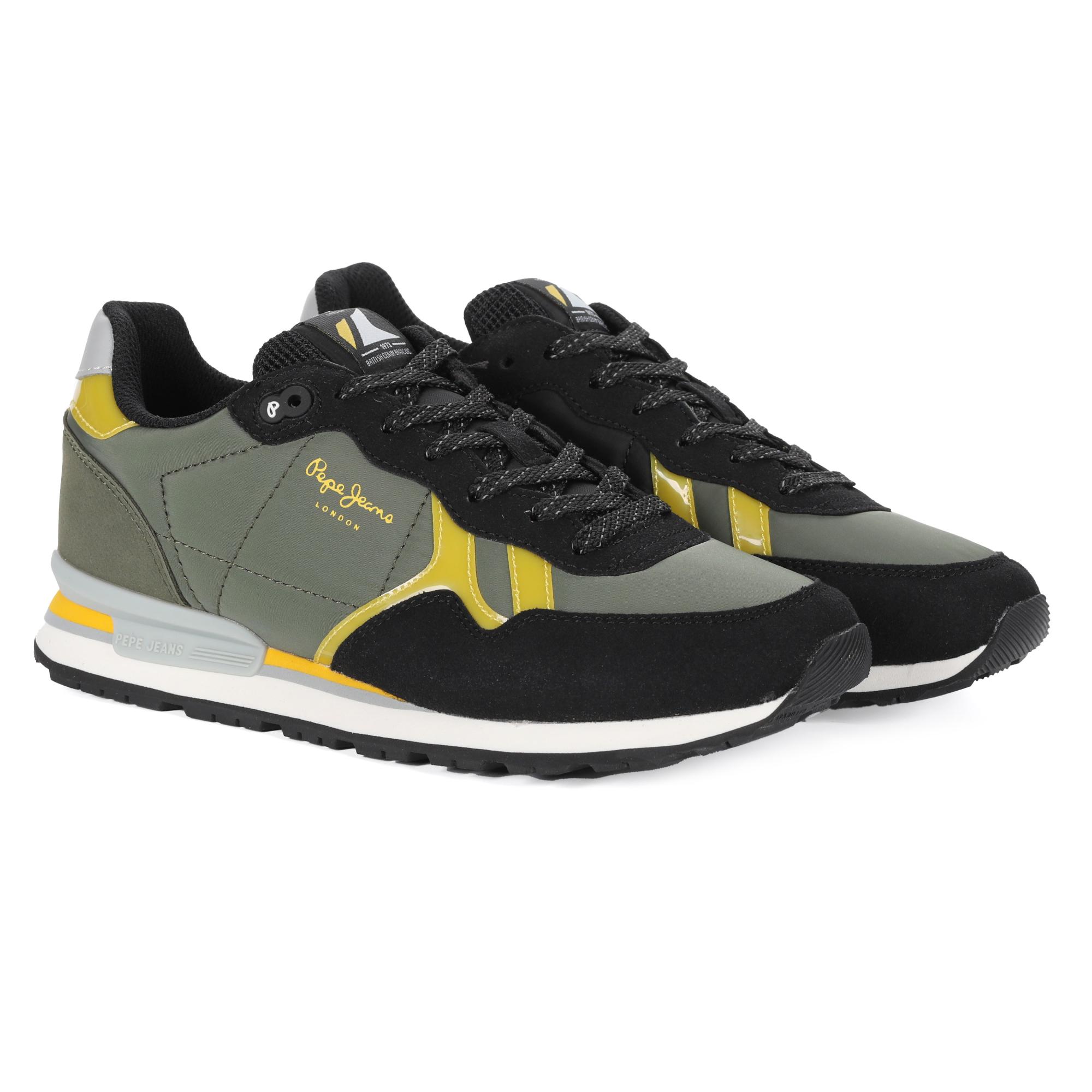 

Кроссовки детские Pepe Jeans London BRITT BOY DIVIDED PBS30533, черный, 37, BRITT BOY DIVIDED PBS30533