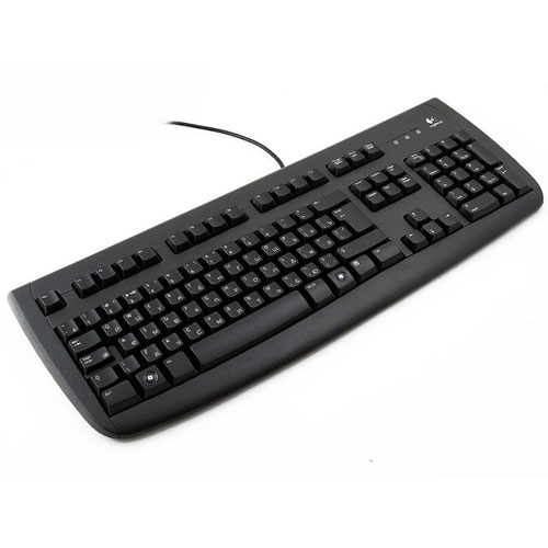 Проводная клавиатура Logitech черный 967642-0112 2964₽