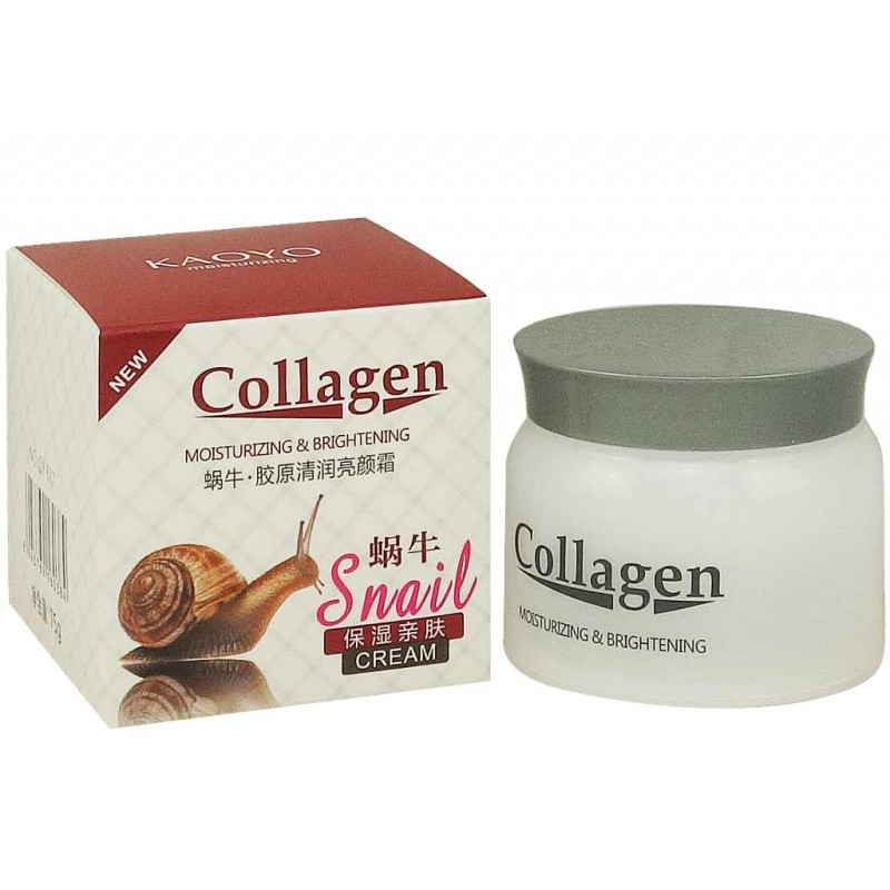 

Увлажняющий крем для лица Kaoyo с экстрактом улитки COLLAGEN, Каё-1