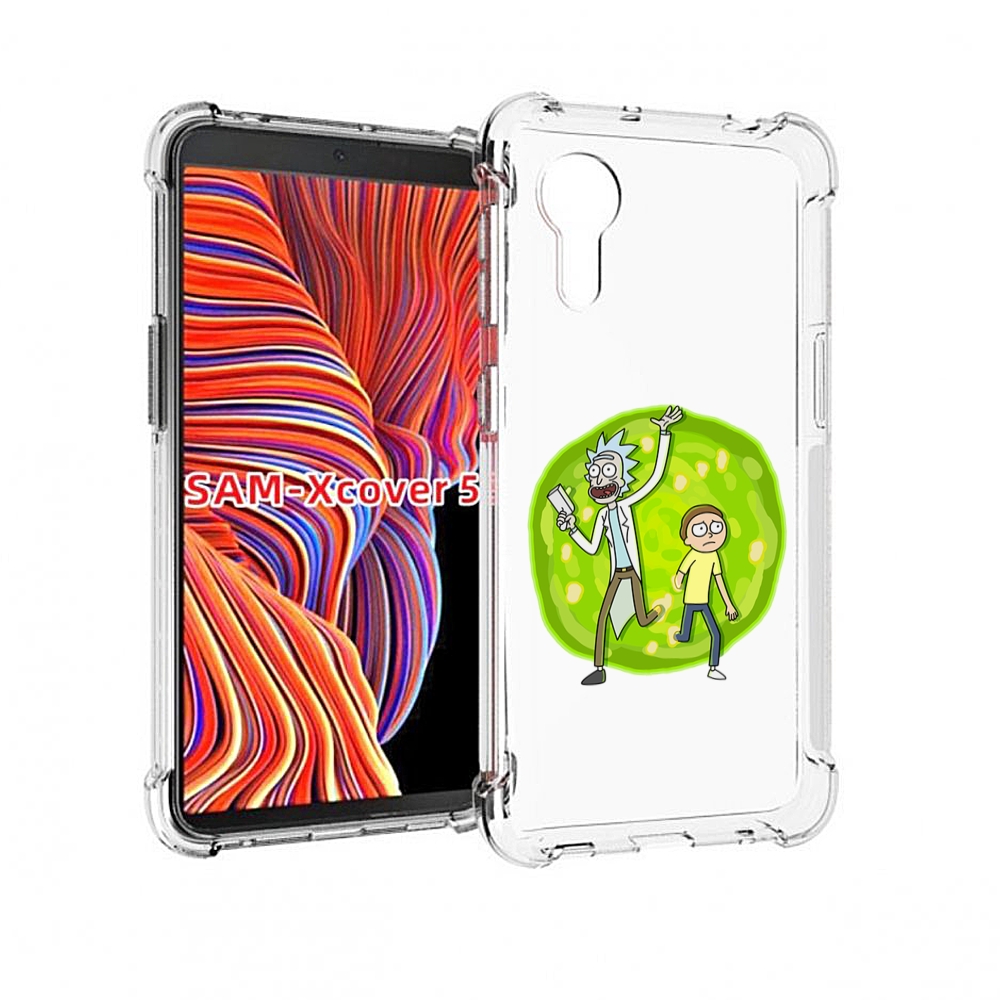 

Чехол MyPads рик-и-морти-в-кружке для Samsung Galaxy Xcover 5, Прозрачный, Tocco