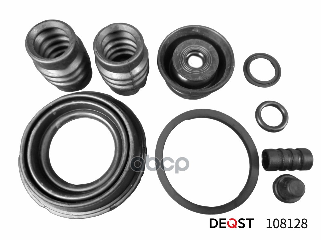 

DEQST 108128 Ремкомплект тормозного суппорта заднего (для поршня O 38 mm). Применяемость: