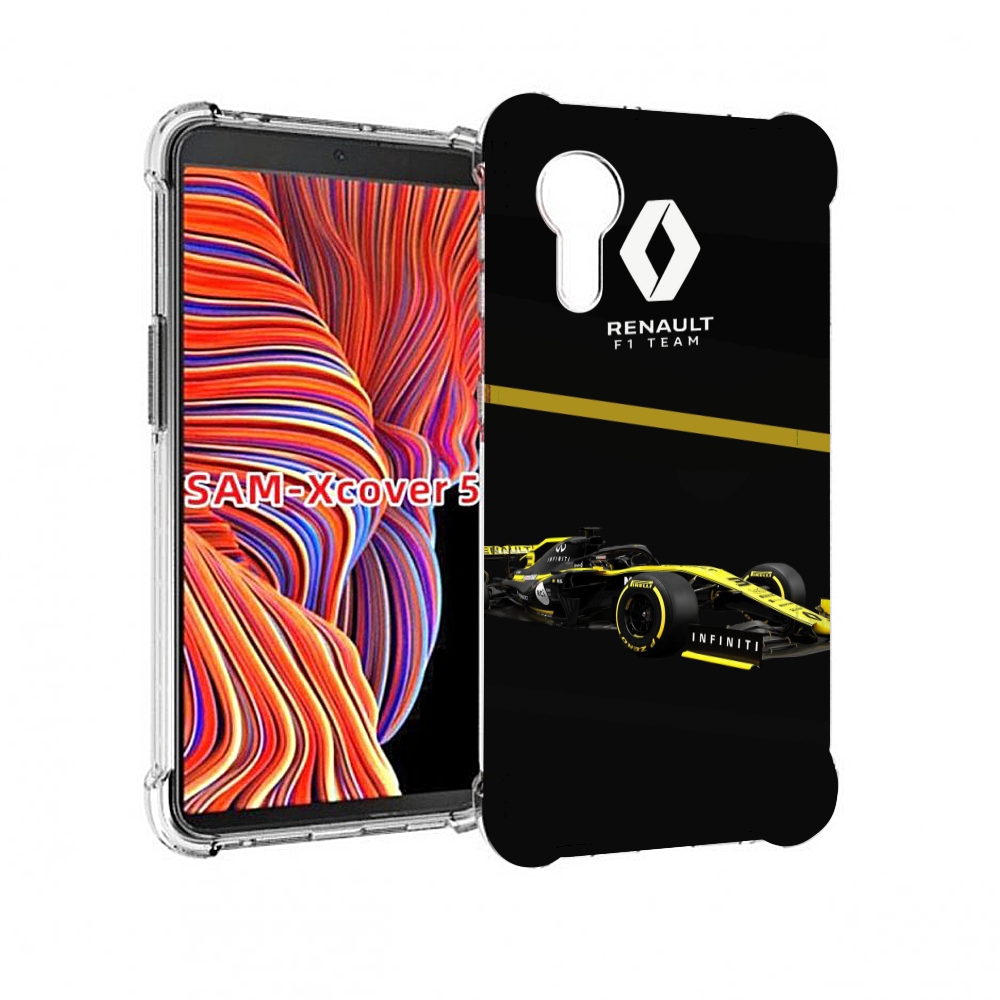 

Чехол MyPads рено renault 2 для Samsung Galaxy Xcover 5, Прозрачный, Tocco