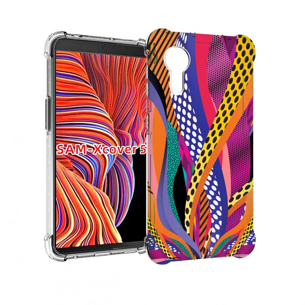 

Чехол MyPads разноцветные щупальца для Samsung Galaxy Xcover 5, Прозрачный, Tocco