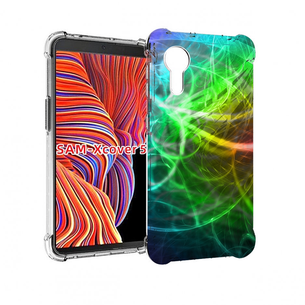 

Чехол MyPads разноцветная-абстракция-линиями для Samsung Galaxy Xcover 5, Прозрачный, Tocco