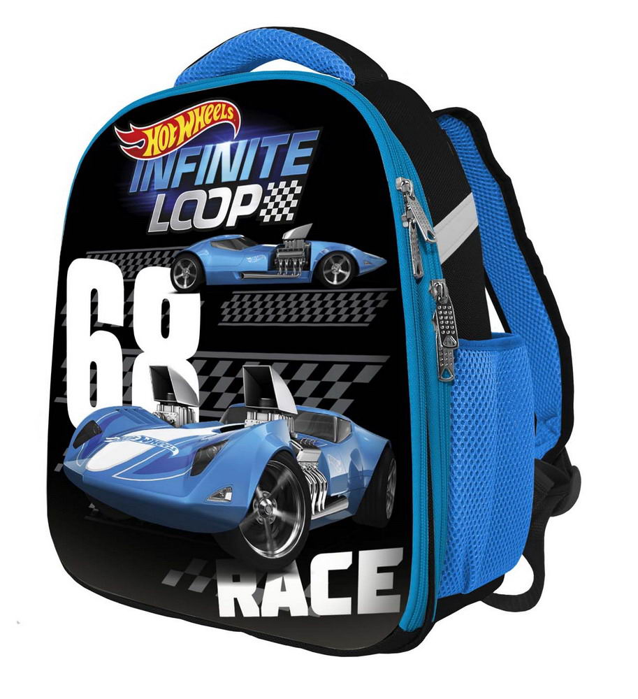 

Рюкзак CENTRUM Hot Wheels каркасный, формованный 39см х 29 см х 17 см., 90417