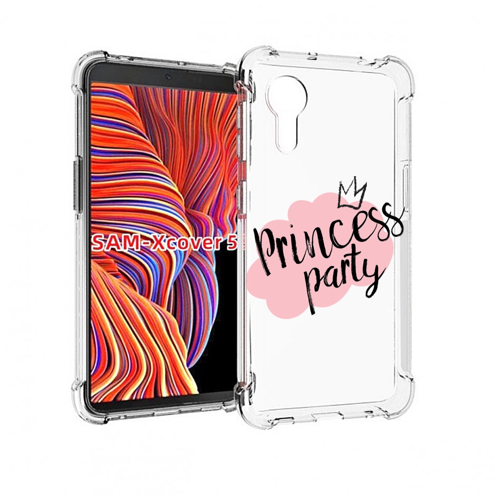 

Чехол MyPads принцессная-вечеринка для Samsung Galaxy Xcover 5, Прозрачный, Tocco