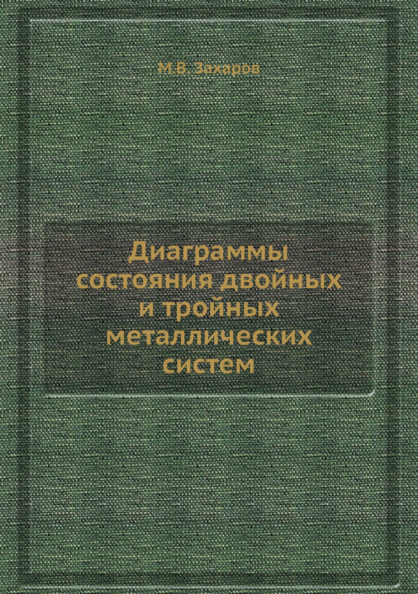 

Книга Диаграммы состояния двойных и тройных металлических систем